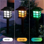 Lampe Solaire de Jardin en Forme de Petite Maison - Lumière Chaude - 1.2V - Type Pelouse (2 Pcs) · Smarty Paris